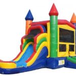 Castle Module Combo Bounce House and Water Slide!