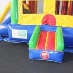 Castle Module Combo Bounce House, Kiddo Entrance View!