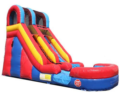 Red Blaster 15 Ft Water Slide